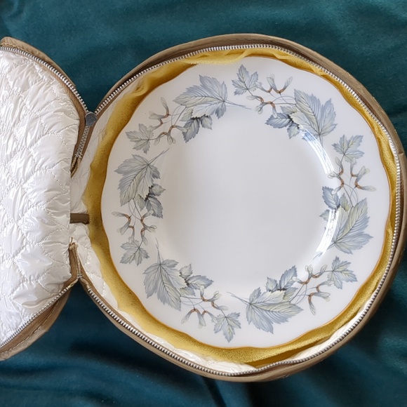 10 Royal Doulton vintage Silver Maple dessert/bread plate - Picture 6 of 8